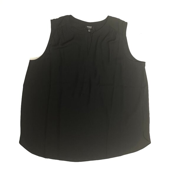 Curves 360 by NYDJ Perfect Sleeveless Blouse - Black Size Medium - Picture 6 of 10